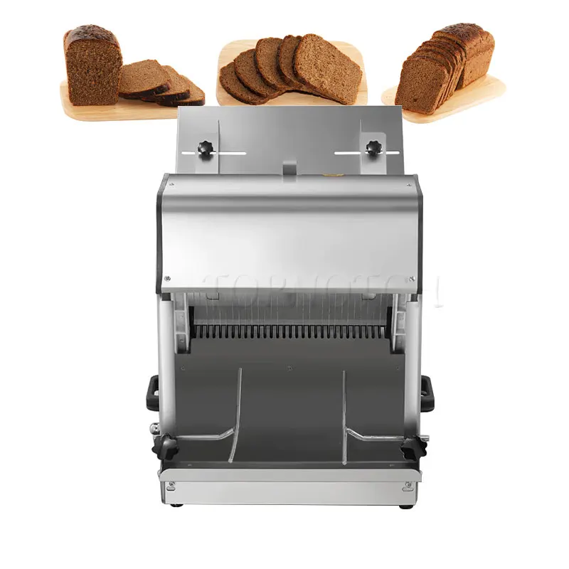 

Commercial Mechanical Bakery Bread Shop Cutting Cutter Toast Slicing Machine Automatic Adjustable Electric Bread Slicer Machine