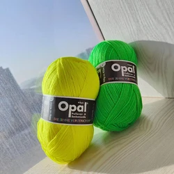 1*100g ball Opal wool yarn Uni 4ply yarn Sock Yarn 75% wool, 25% polyamide/ Nylon  socks knitting yarn