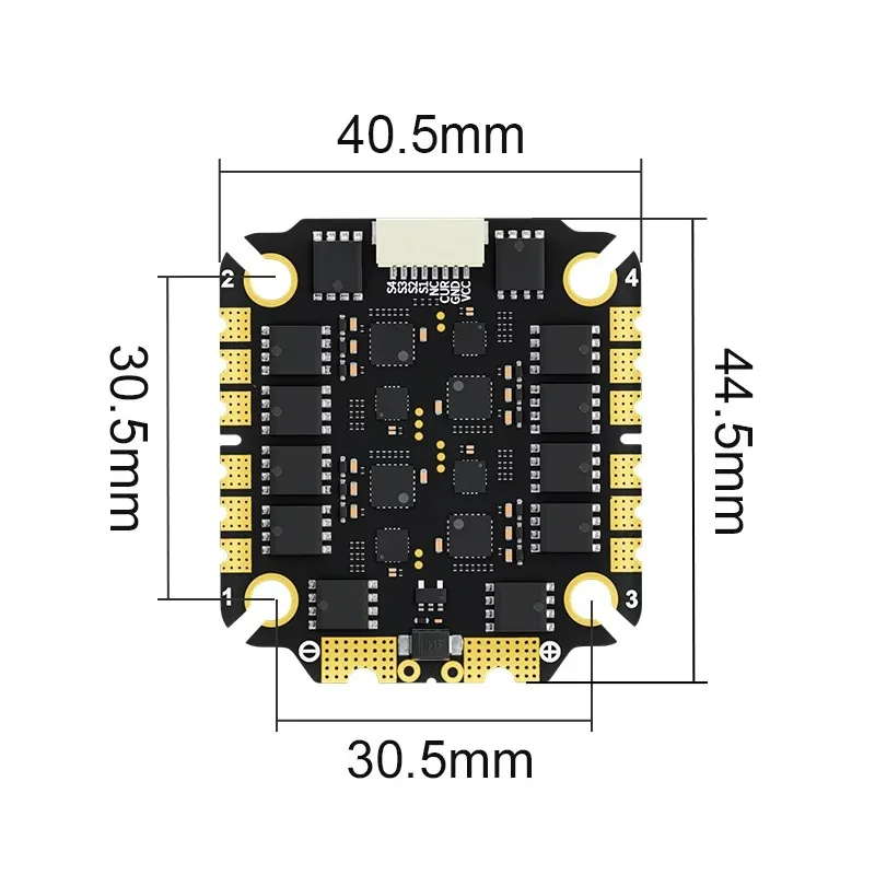 Aocoda-RC Warrior 3055S 55A FPV 8-bit 3-6S 4-in-1 Crossing Machine ESC