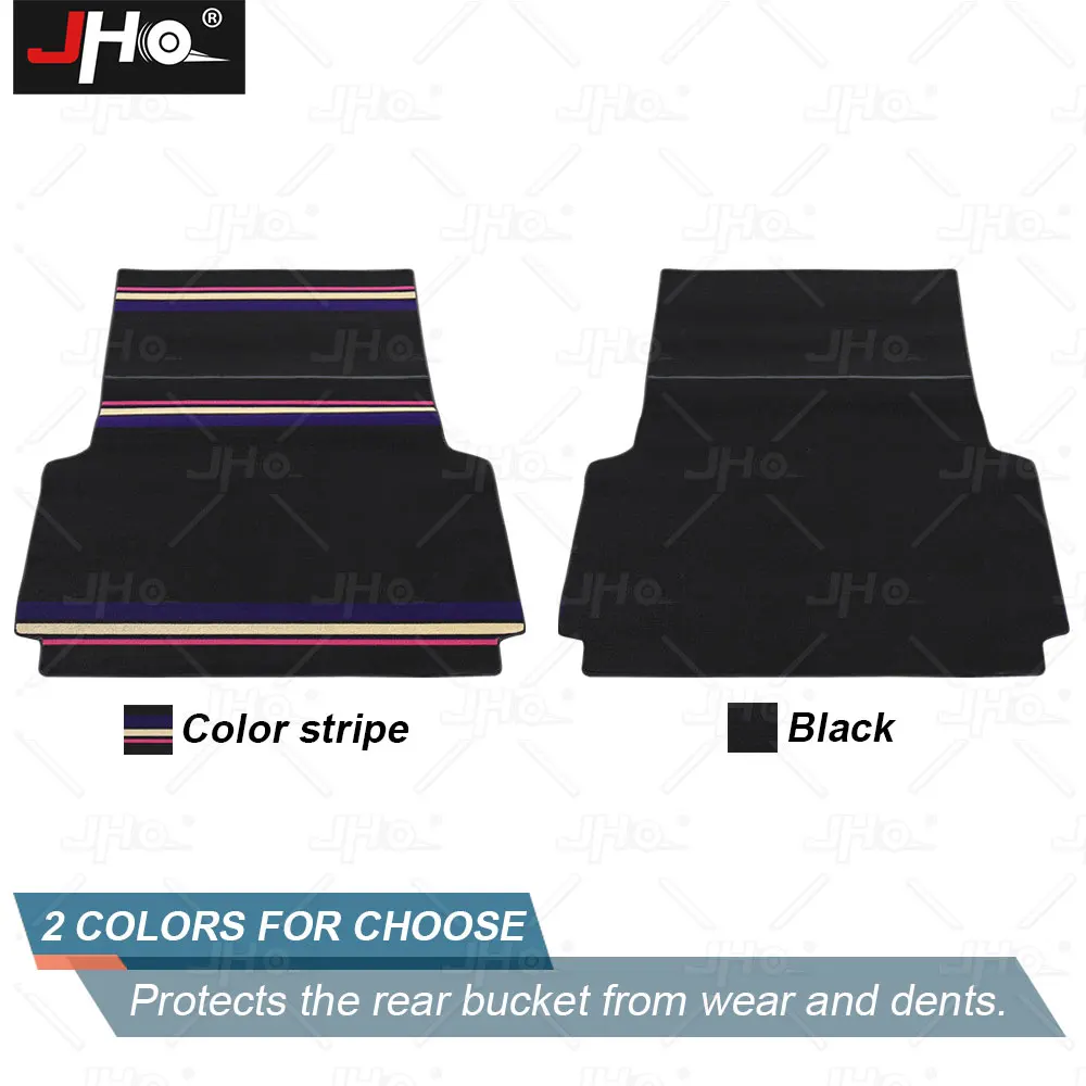 JHO Car Trunk Mats Cargo Liner Cover Anti Scratch NOWNICE Colorful Protector For Jeep Gladiator 2021 2022 2023 Accessories