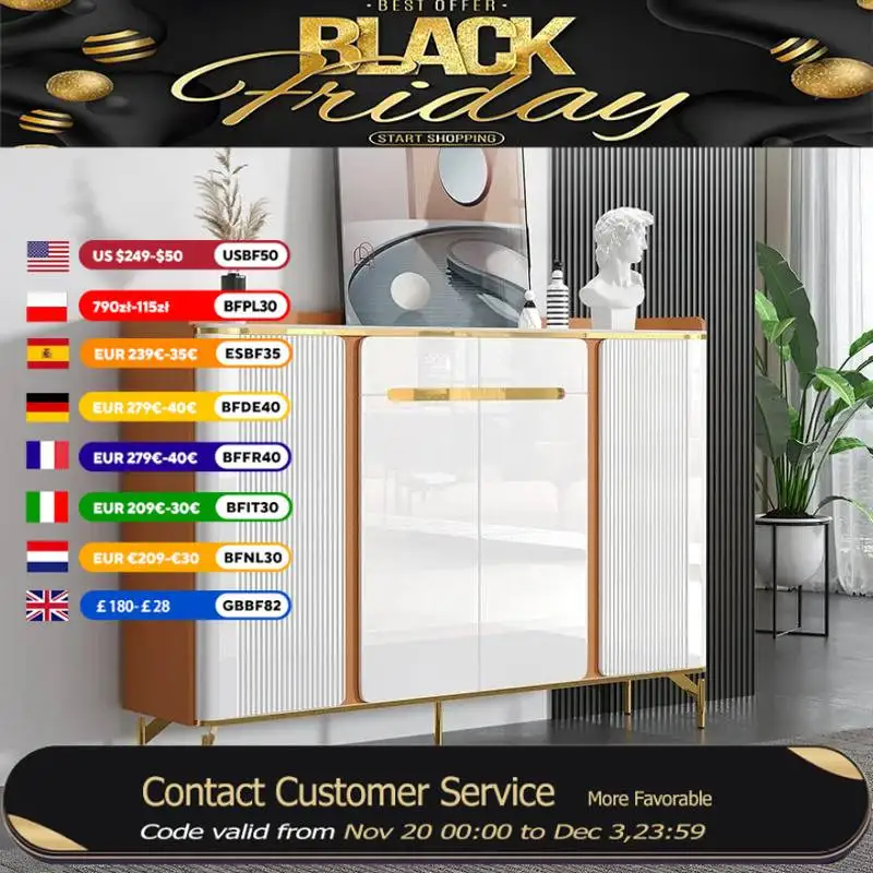 

Beutiful Waterproof Shoe Cabinet White Design Luxury Space Saving Shoe Rack Organizer Storage Armoire Chaussures Home Furniture