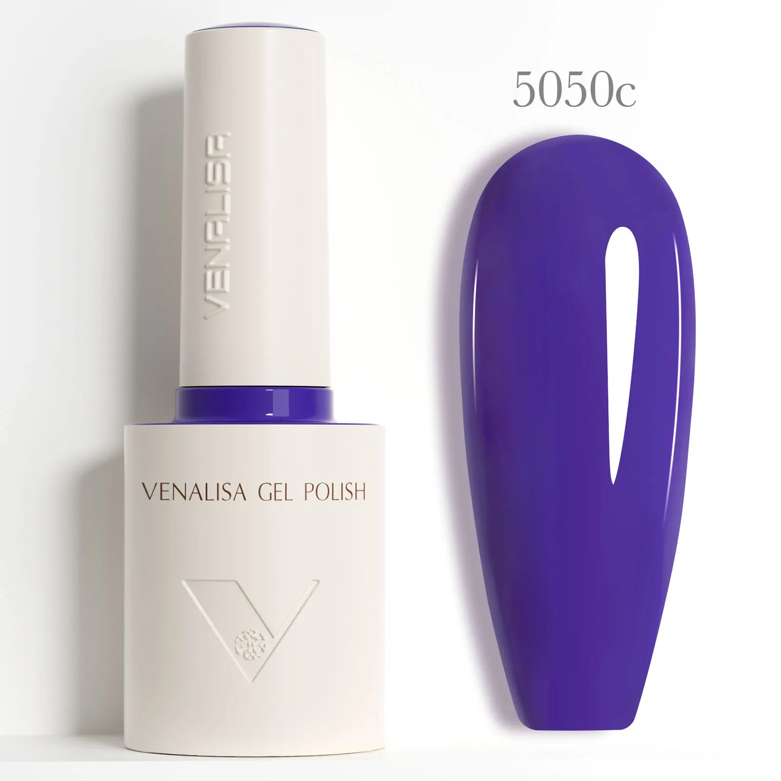 10ml Venalisa TPO Gratis Nagelgel Polish Bloedrood Semi Transparant Semi Permanent Vegan Soak Off UV LED Ronde Vorm Borstelgel
