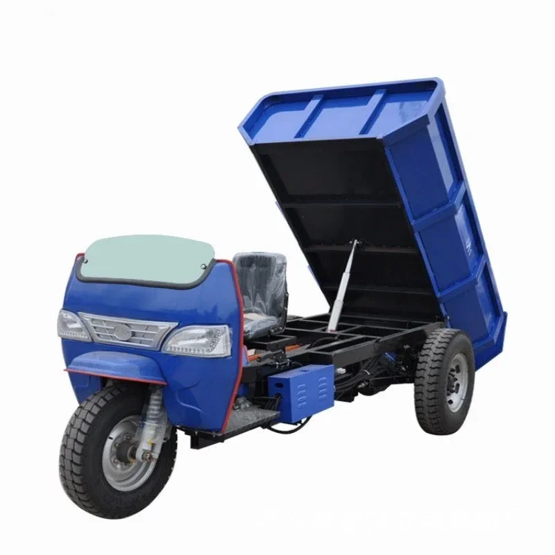 

Electric hydraulic dump tricycle carrier