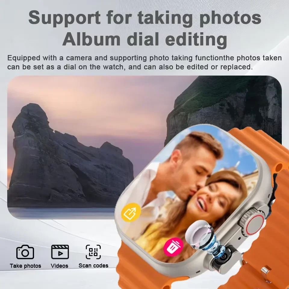 4G شبكة بطاقة SIM ساعة ذكية الرجال 2.26 بوصة كاميرا مزدوجة لتحديد المواقع NFC وعرة جوجل خريطة الرياضة مقاوم للماء الرجال النساء Smartwatch 2025