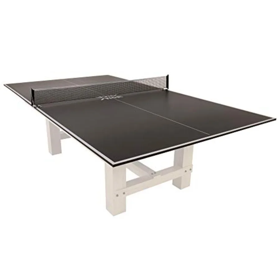 

Premium Table Tennis Conversion Top - Ping Pong Pool Table Toppers with Net - Regulation Size - 2 Piece and 4 Piece Available