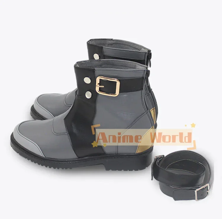 Honkai: Star Rail Luka Scarpe Cosplay Stivali Cosplay Stivali di Carnevale di Halloween Realizzati su misura