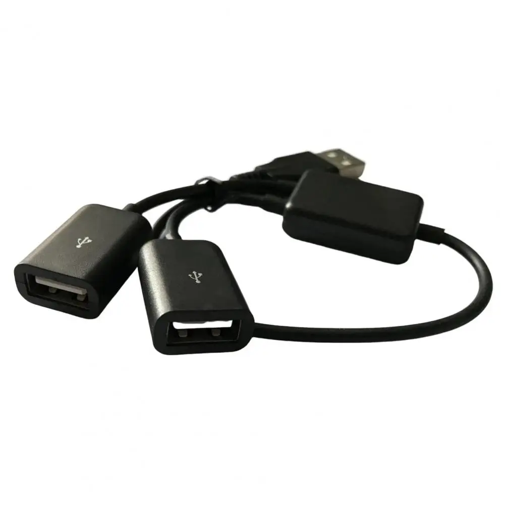 Prático Linha Anti-interferência Livre Driver USB Cabo de Extensão USB Extensor 1 Macho para 2 Hub USB Fêmea Cabo de Extensão