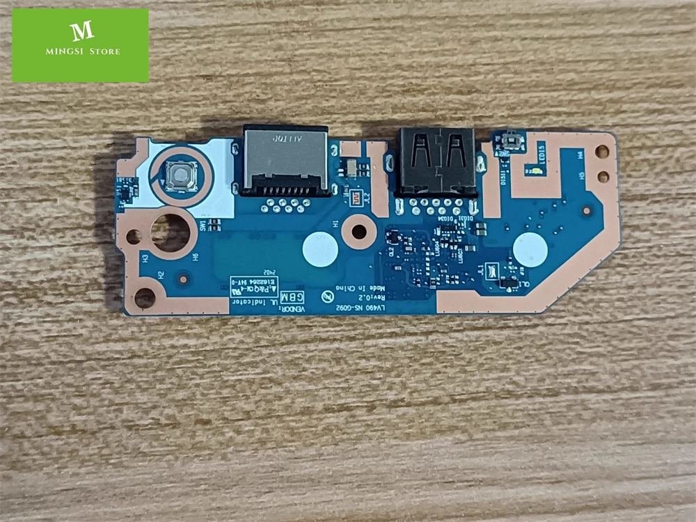 لينوفو V14 V15 G5 Gen5 USB WLAN إيثرنت زر الطاقة مجلس LV490 NS-G092 NS-G091