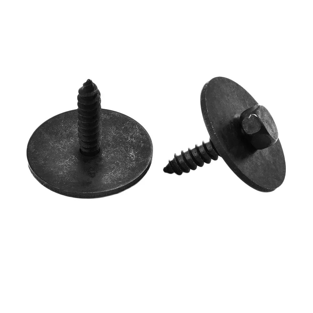 

Car Screw 6pcs Set A0019906036 Accessories Black For Benz W203 W204 W207 Kit Under Engine Sheet New High Quality