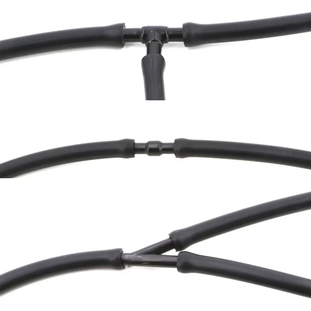 1 Set Of Windshield Cleaning Hose Connector T Y I Type Pipe Splitter Connector Car Windshield Washer Hose With Connector Parts
