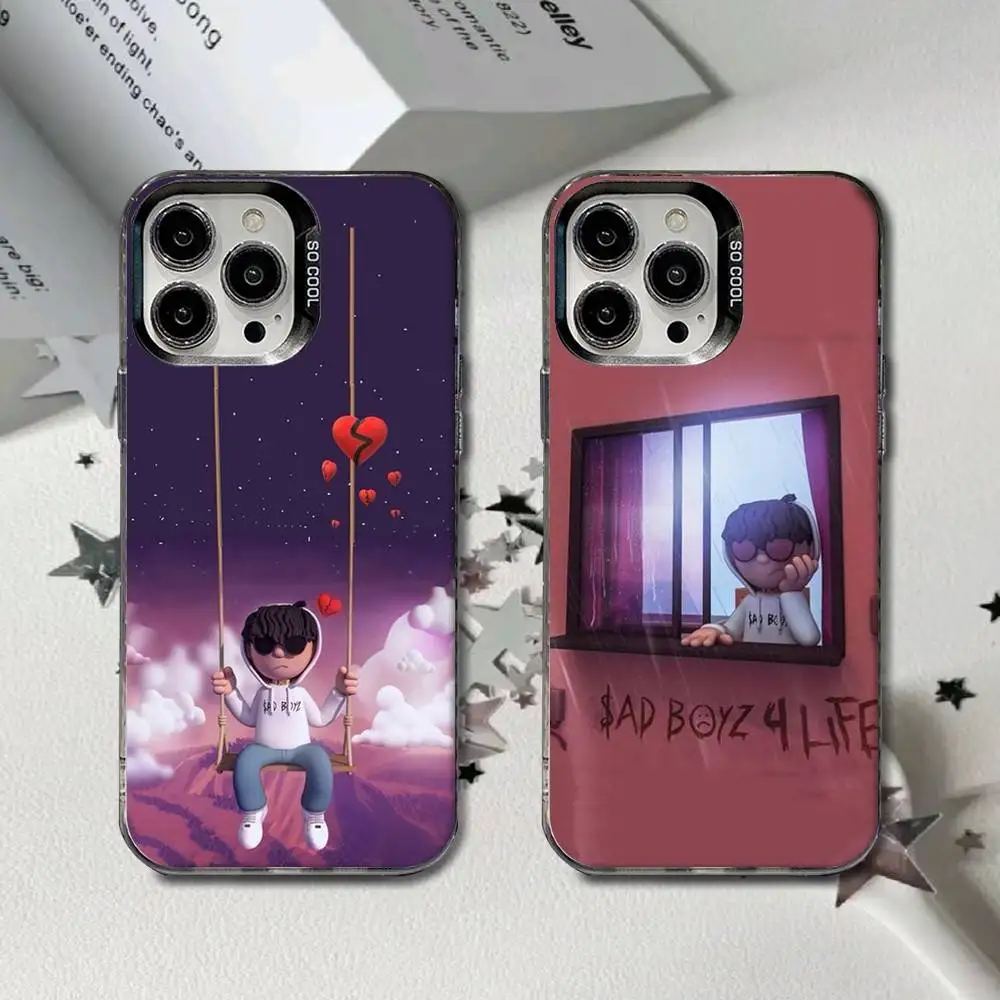 

Rapper Junior H Contingente Phone Case For iPhone 16,15,14,13,12,11,8,7,Pro,Max,Plus,Mini,XS,SE Anti Fall Black Matte Hard