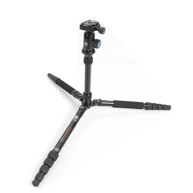 FOR  A1005 Y-10 Aluminum Portable Tripod With Ball Head Professional Outdoor DSLR Camera/Mobilephones Shooting Tripod