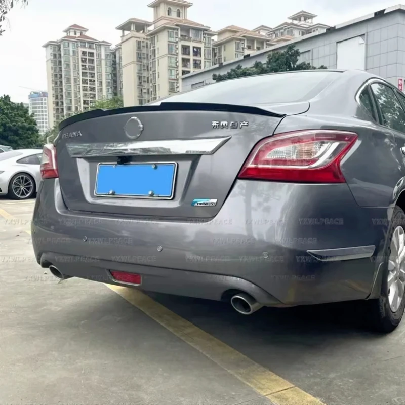 

For Nissan Teana / Altima 2013 2014 2015 Spoiler High Quality ABS Plastic Primer Color Rear Trunk Spoiler Body Kit Accessories