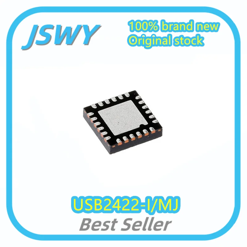 (5/15pcs) USB2422-I MJ USB2422-I QFN24 USB HUB CONTROLLER CHIP NEW ORIGINAL Bestselling item, fast shipping