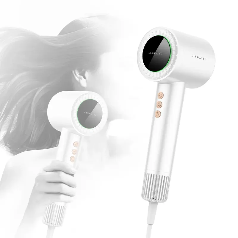 أفضل بيع المهنية المنزلية حبالي مجفف الشعر الأيونية عالية السرعة مجفف للنفخ للشعر المجعد والمستقيم للاستخدام في الفندق