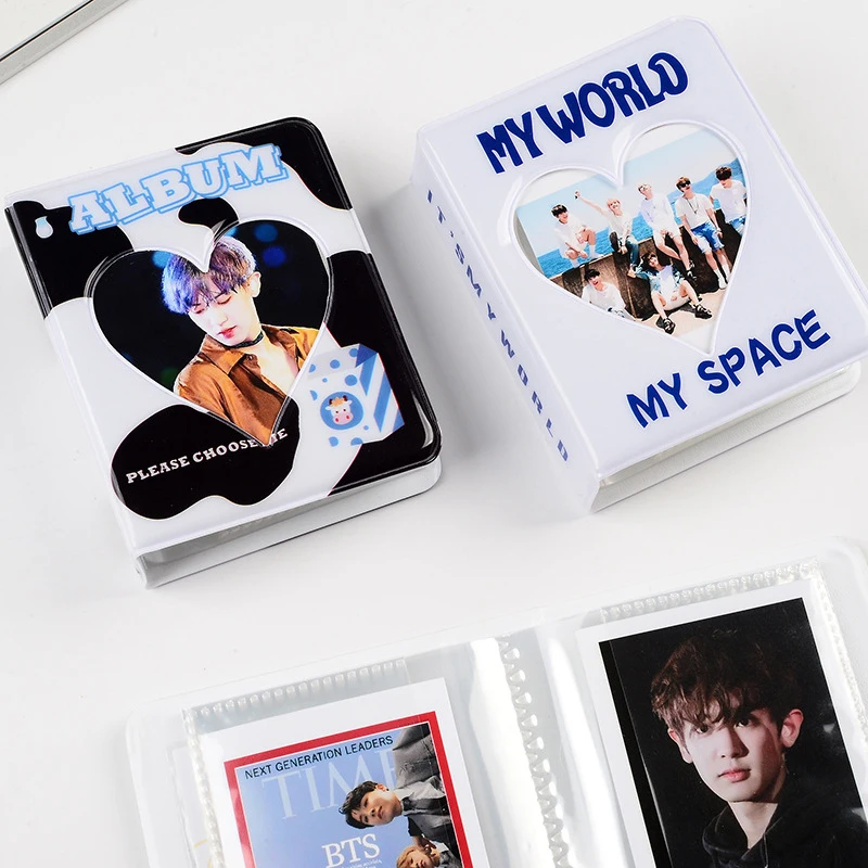 3inch Solid Color photocard holder Korea kpop binder Photo Album 36Pockets binder album Idol Star Chasing instax Collect Book