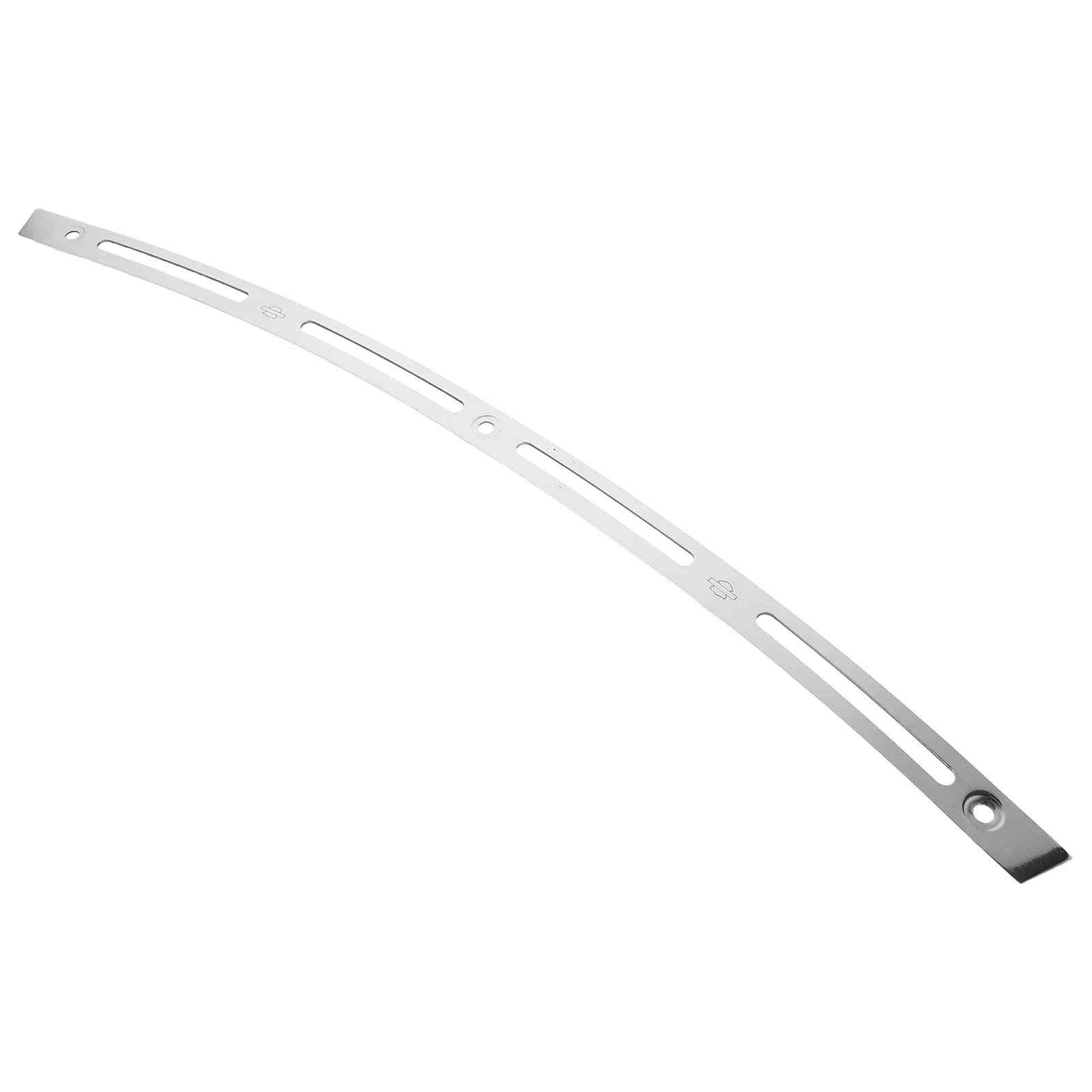 

Motorcycle Windshield Slot Trim Alloy Slotted Windshield Edge Trim Motorcycle Windscreen Decoration Strip Compatible