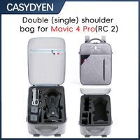 For DJI MAVIC 4 PRO/RC 2 Shoulder Storage Bag Portable Travel Bag Backpack Handbag With Strap For RC 2 Controller Case