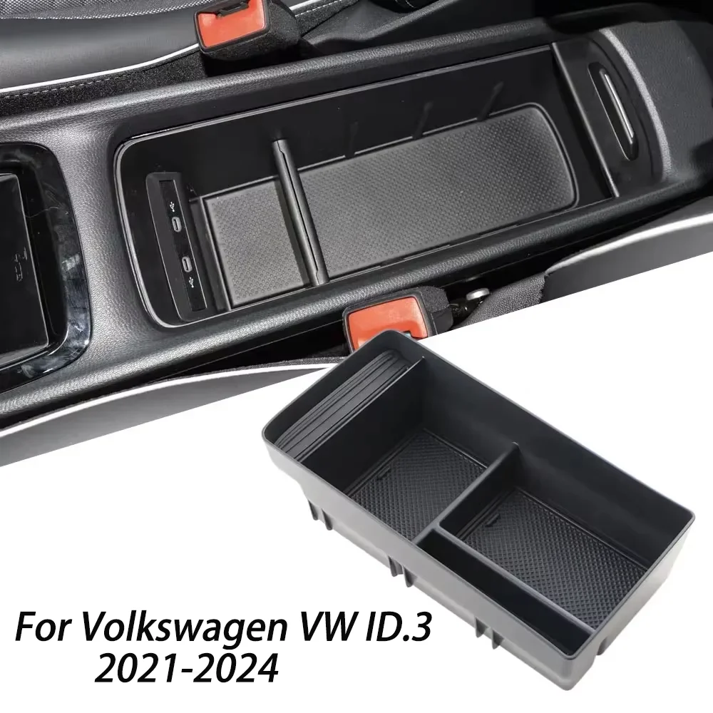 

Armrest Storage Box For Volkswagen VW ID3 ID.3 2021-2024 Car Center Console Separation Partition Storage Box Accessories