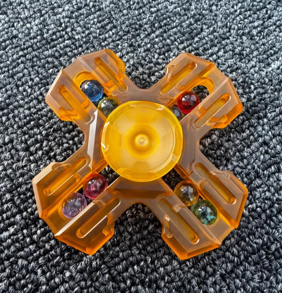 Used EDC Mackie The Great Holy Knight pc spinner Fingertip gyroscope Decompression toys