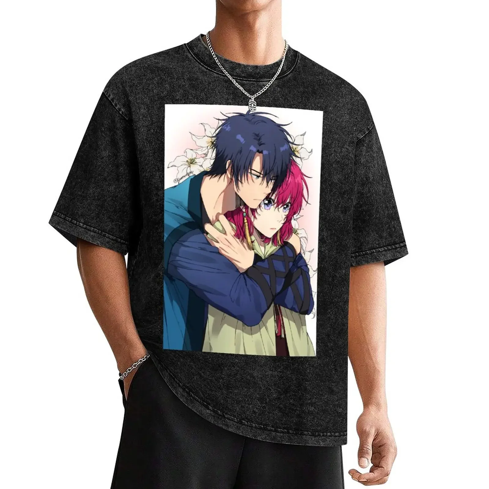 

Akatsuki no Yona T-Shirt oversized vintage t shirts tops Men's t-shirt