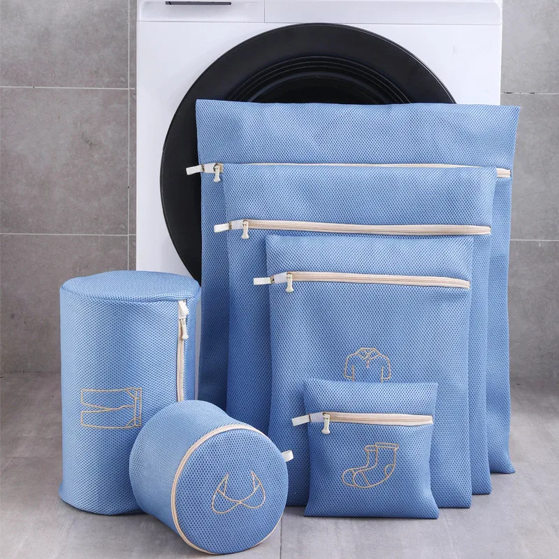 Washing Machine Laundry Bag Thick Net Dirty Clothes Wash Pouch Travel Clothing Storage Bags Bra Washing Basket Underwear Laundry