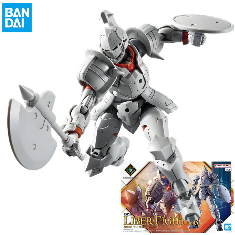 

Оригинальная фигурка Bandai, 30-минутная фантазийная модель, комплект аниме-фигурок, 30 мF Liber Fighter, коллекция экшн-фигурок, модель игрушки