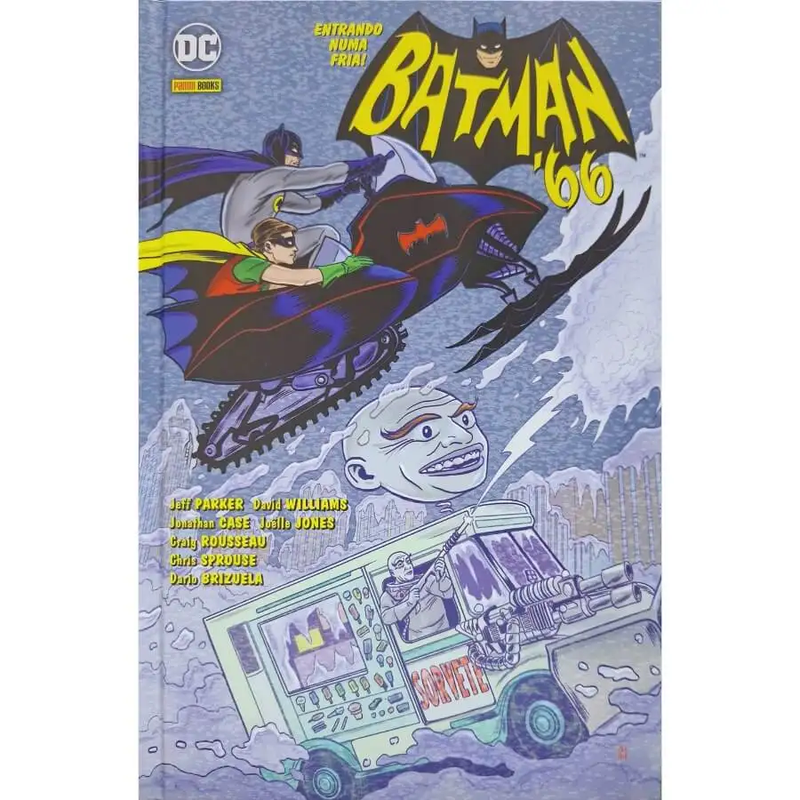 Book in Format HQ Graphic Novel Batman '66 Entering a Cold! Jeff Parker Jonathan Case