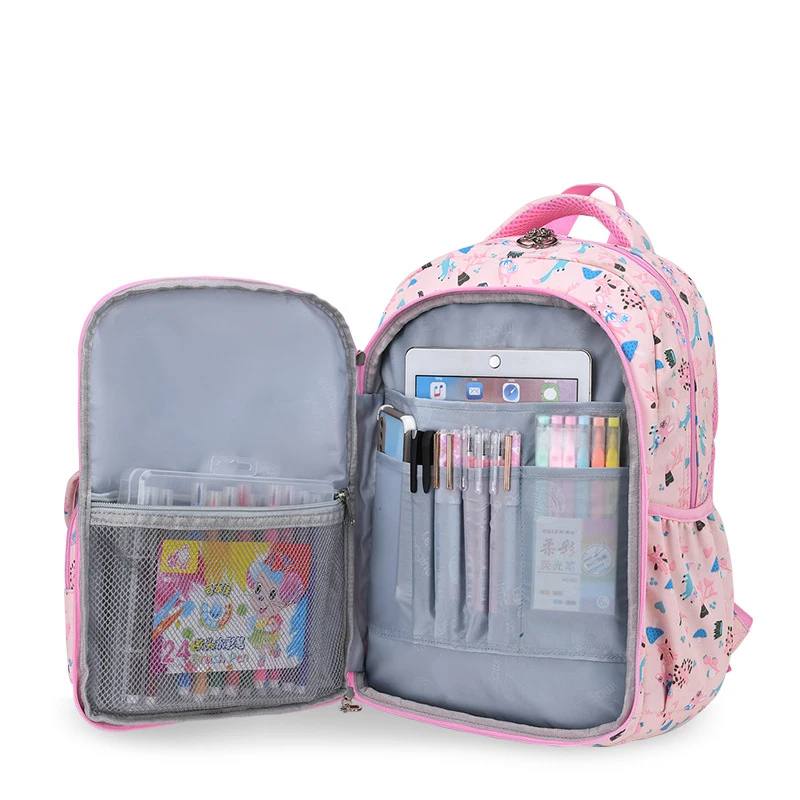 Cute Children School Backpack For Girls Princess Students Backpack Waterproof Primary School Bag Kids Teenager School bag