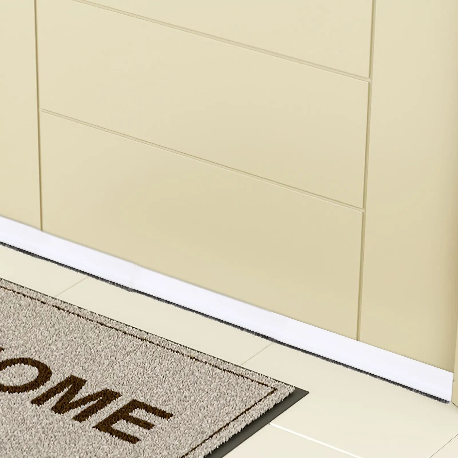 

Уплотнительная лента для дверей длиной 1 метр с клейкой основой для звукоизоляции и защиты от сквозняков