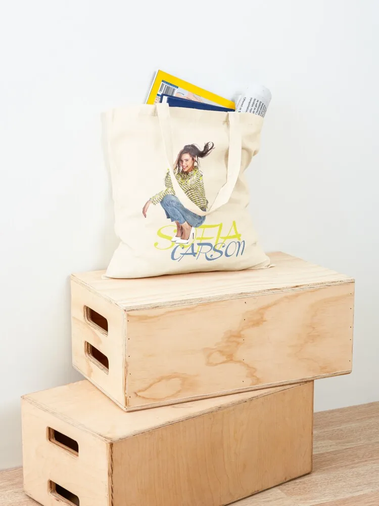 Sofia Carson Tote Bag Portable shopping bag custom tote bag