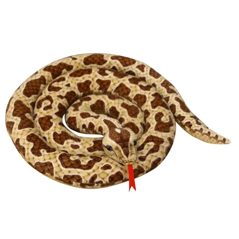 

Stuffed Snake Toy Children's Funny Zodiac Snake Doll Toy Realistic Snake Doll Gift For Kids On Christmas And Birthday