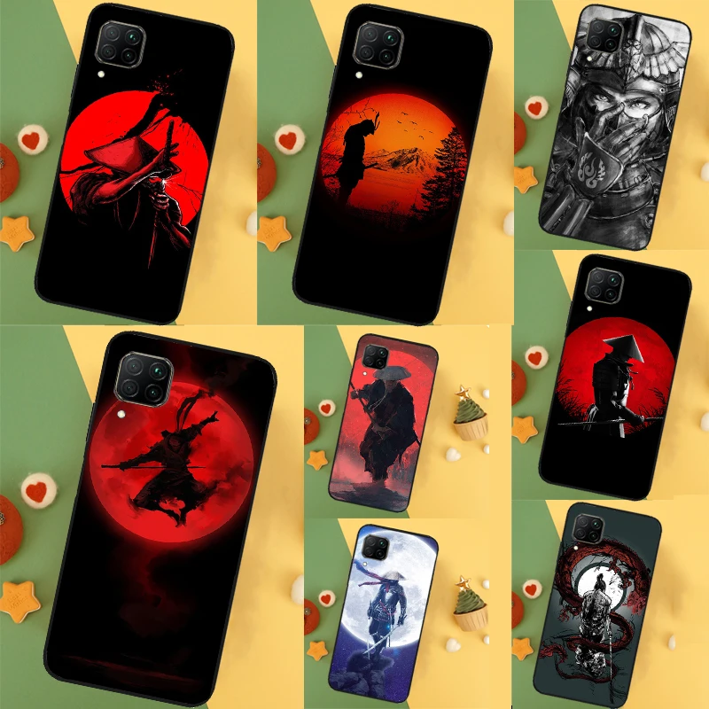  Japan The Samurai Ninja Case For Huawei Nova 11 Pro 3i 7i 8i 11i Y60 Y70 Y90 Y61 Y91 9 10 SE P20 P40 P30 Lite Cover