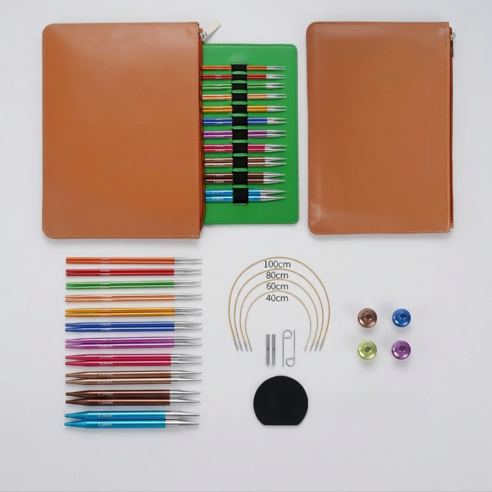 交換可能な円形編み針セット 整理された交換可能な円形編み針セ - Knitting Needle Circular のレビューと価格
