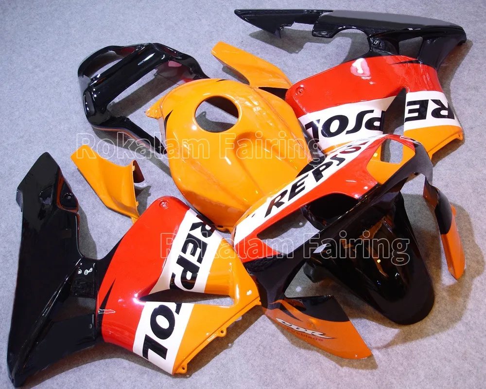 

Комплект кузова для Honda CBR600RR F5 03 04 CBR 600RR 2003 F 5 CBR600 RR 2004, комплект многоцветного обтекателя мотоцикла (литье под давлением)