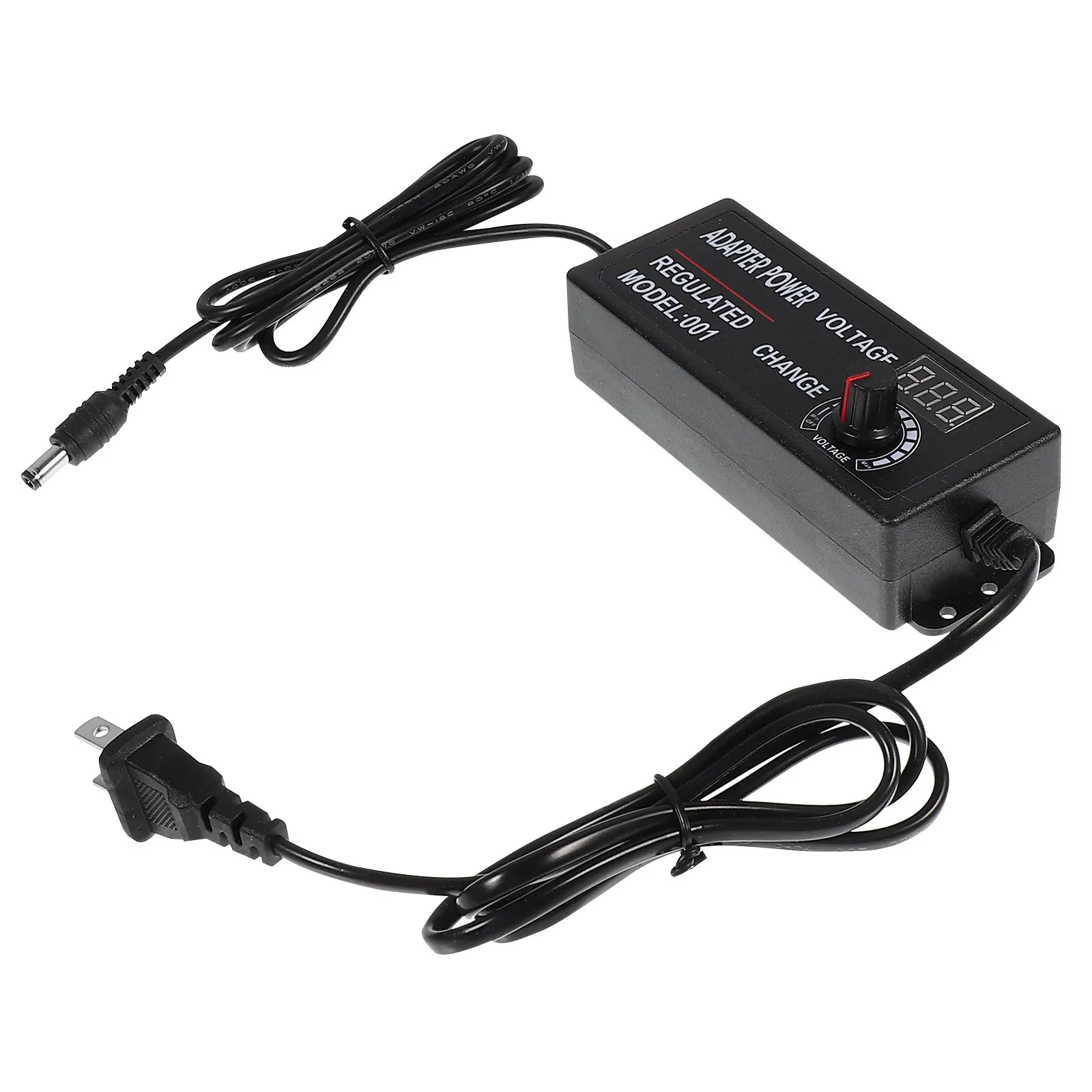 Volt Display Dc Adjustable LED Dimmer Power Adapter 3-12V 5A Home Appliance Switching Power Supply Overload Short Circuit