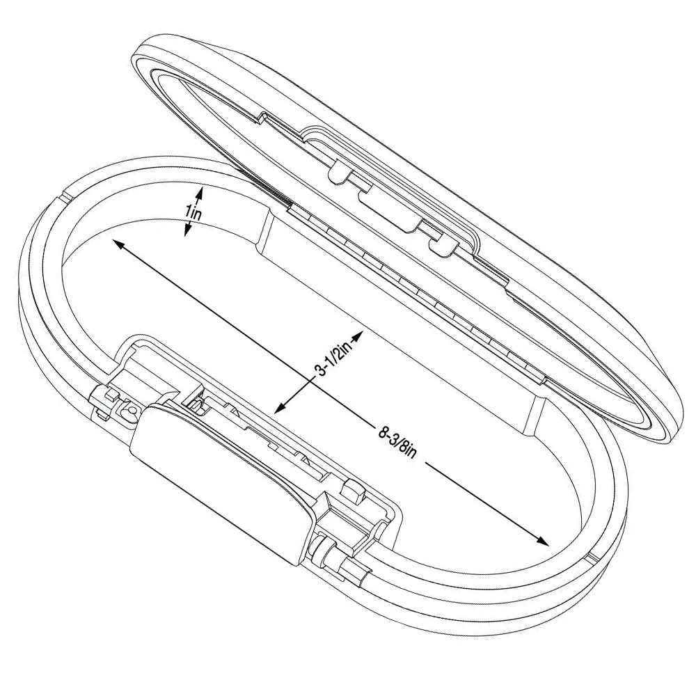 Master Lock 5900D Portable Small Lock Box Set Your Own Combination Lock Portable Safe Personal Travel Safe ‎5900D Black Grey ﻿