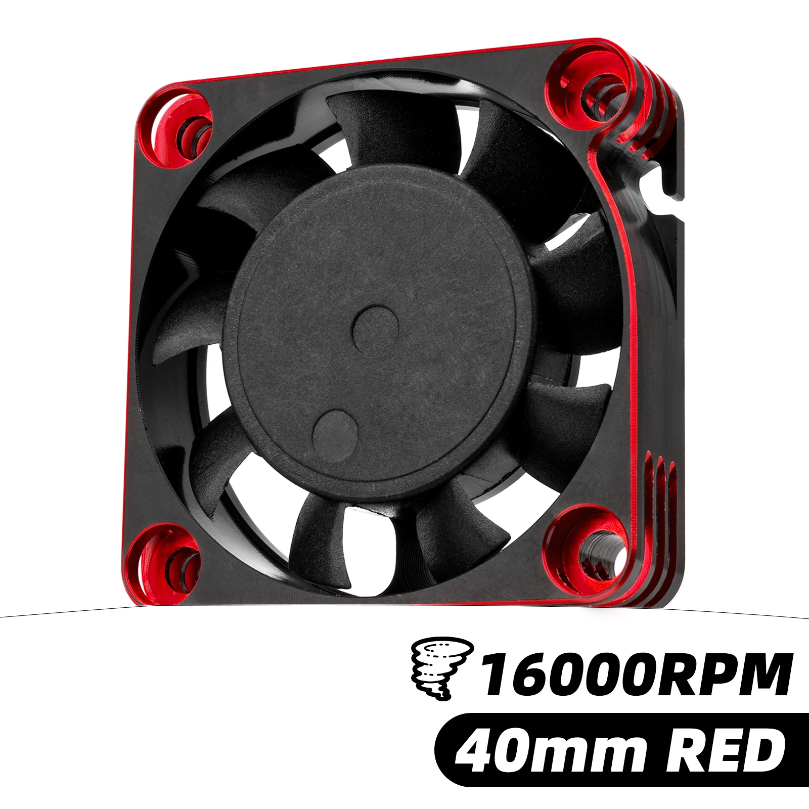 RC 25/30/35/40/50mm Fan 28000 RPM Warmteafvoer Koelventilator voor RC Crawler 1/10 1/8 1/5 Motor Borstelloze/Geborsteld ESC RC Auto