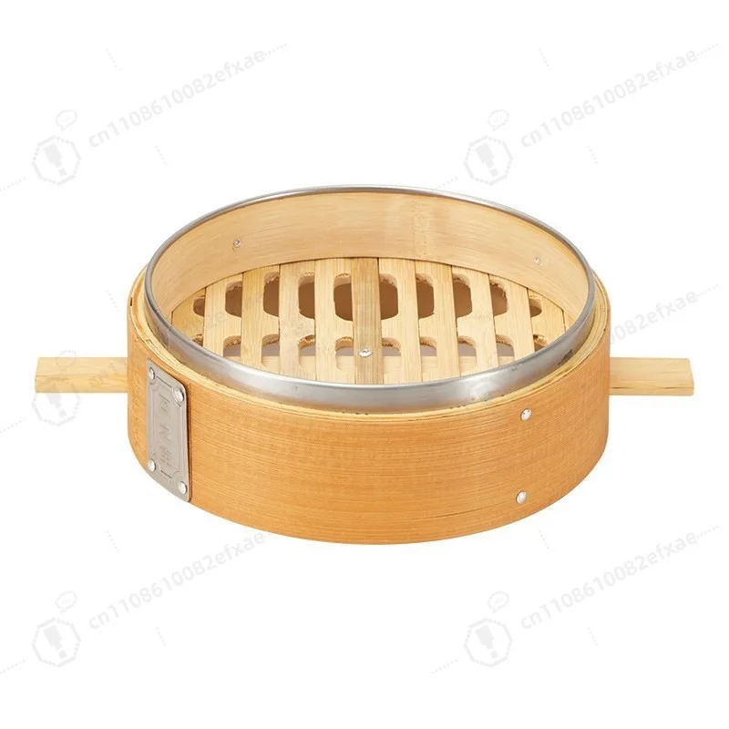 Bamboo Deepened Steamer Handmade Dim Sum Bamboo Steamer Household Buns Cage Drawer Carbonized Commercial Small
