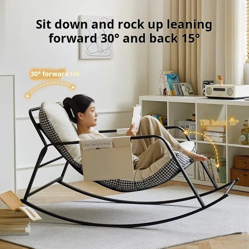 Lazy sofa Sleeping and lying Double rocking chair For home use Balcony Leisure chair Living room Rocking chair