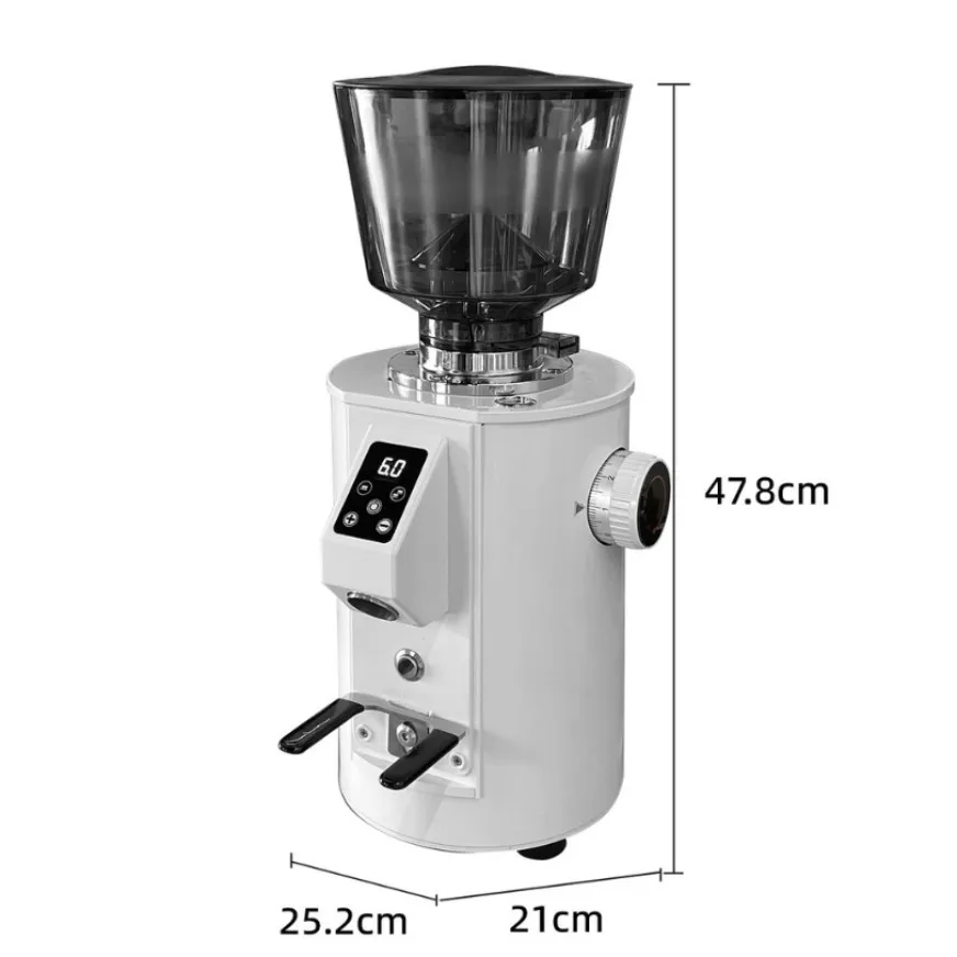 

Coffee Grinder Italian Semi-automatic Commercial Coffee Machine, Bean Grinder, Professional Fresh Grinding Milk Tea Shop