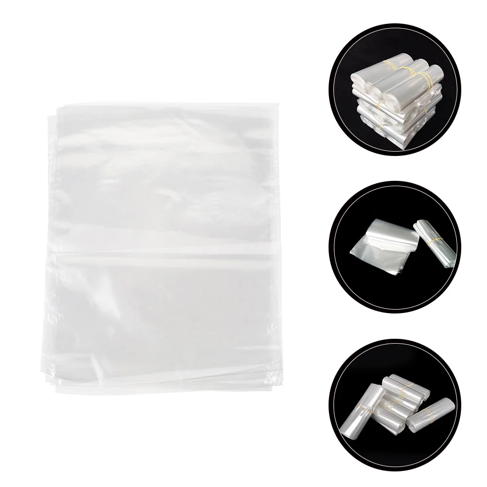 200 Pcs Heat Shrink Film Bag Packaging Bags Household Fresh Keeping Wrapping Packing Cell Phone Pof