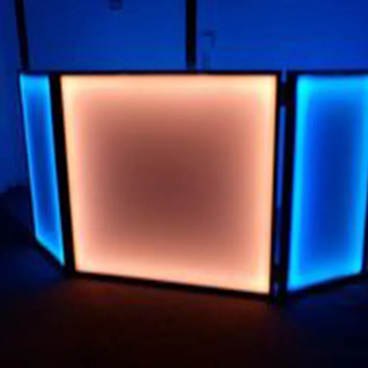 Video Stage Media bar Nightclub Wedding Custom Table Digital Surround Outdoor Portable Desk Top Light Dj Booth