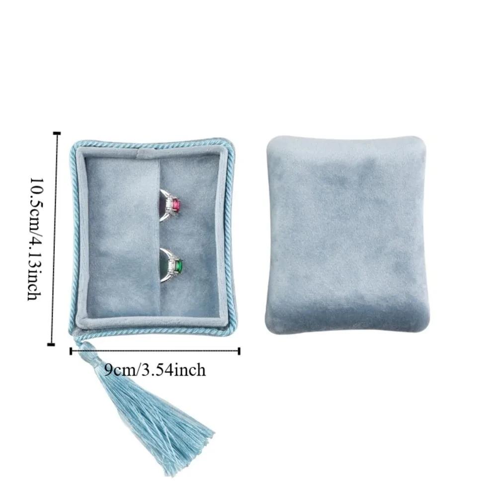 Tassels Jewelry Packing Bag Rings Necklace Bracelet Earrings Earrings Storage Case Large Capacity Organizer