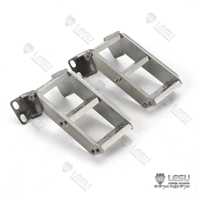 Metal ladder 1/14 LESU truck toy FH16 truck model stainless steel metal ladder Tamiya ladder G-6233