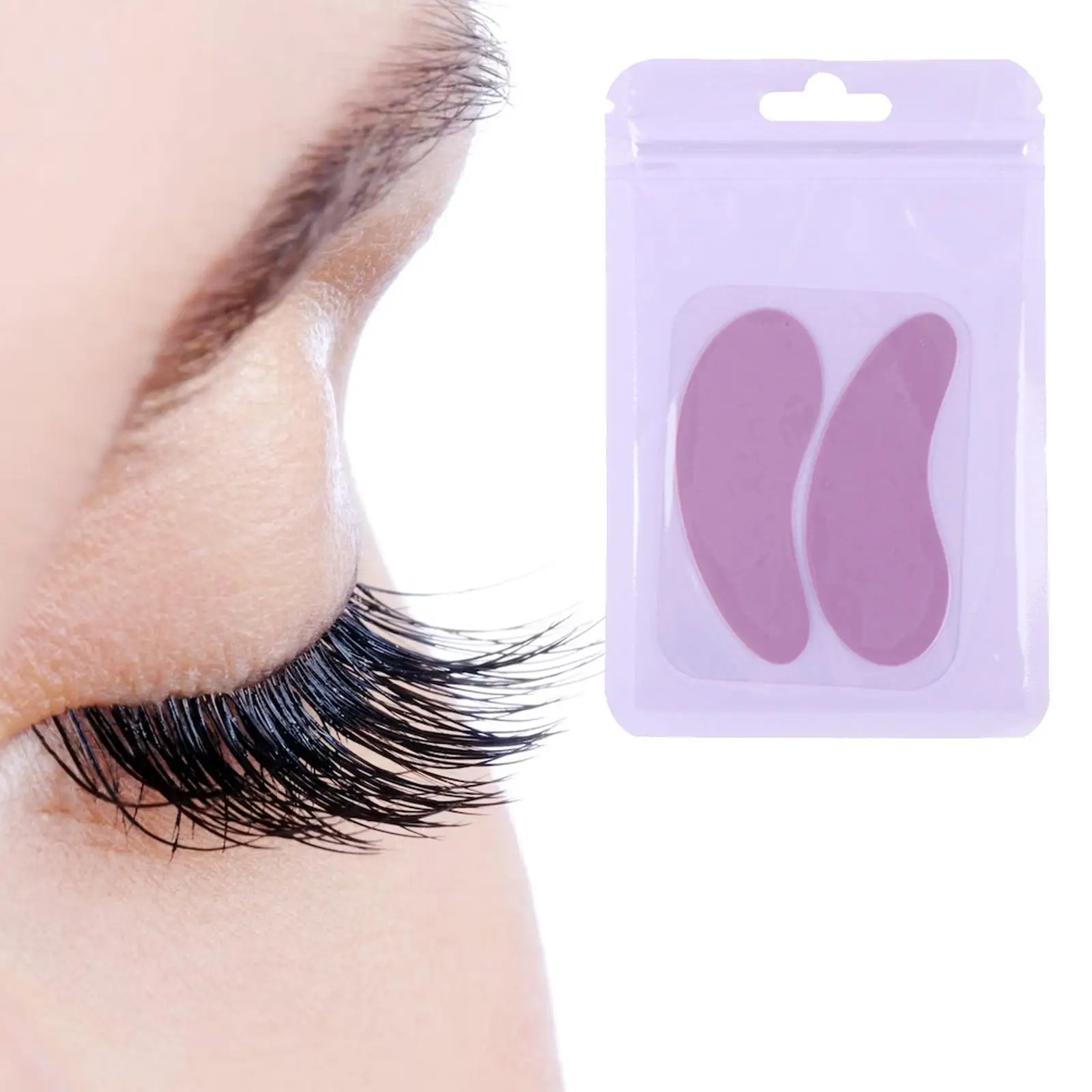 Soft Silicone Under Eye Pads for Eyelash Extension Perming Lifting Comfortable Reusable Patches Supplies Kit