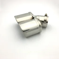 Car Cover Muffler Exterior End Pipe Outlet 304 Stainless Steel Exhaust Tip Tail For Nissan Qashqai J10 2009-2015 Accessories