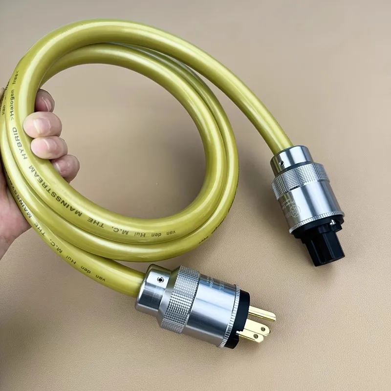 VandenHul VDH Mainsstream 7-ядерный посеребренный штекер США Hi-Fi аудиоусилитель CD-плеер декодер желчного пузыря соединительный кабель питания