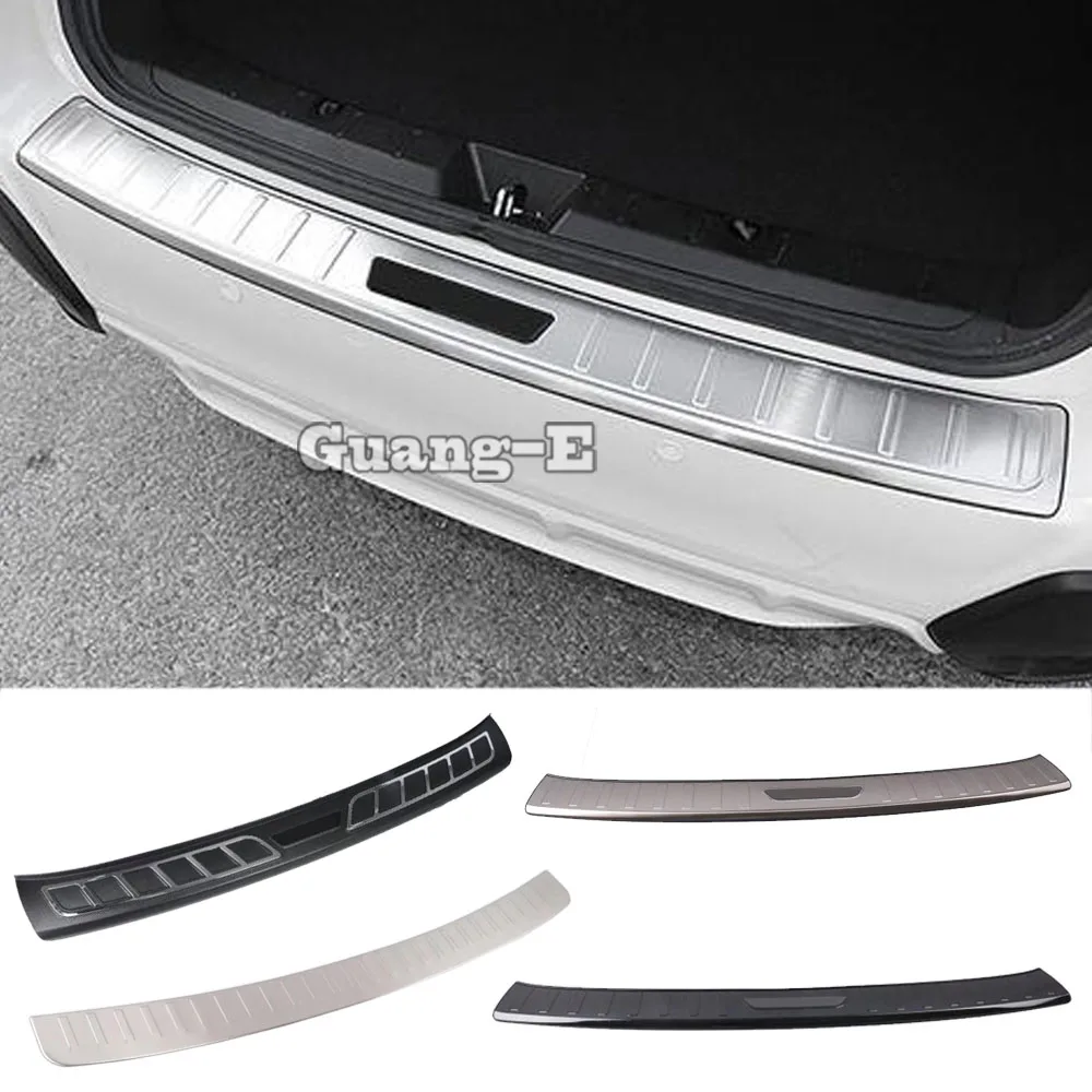 

For SUBARU XV 2018 2019 2020 2021 2022 Body Stainless Steel/ABS Back Rear Pedal Scuff Plate Frame Outside Threshold Trunk 1pcs