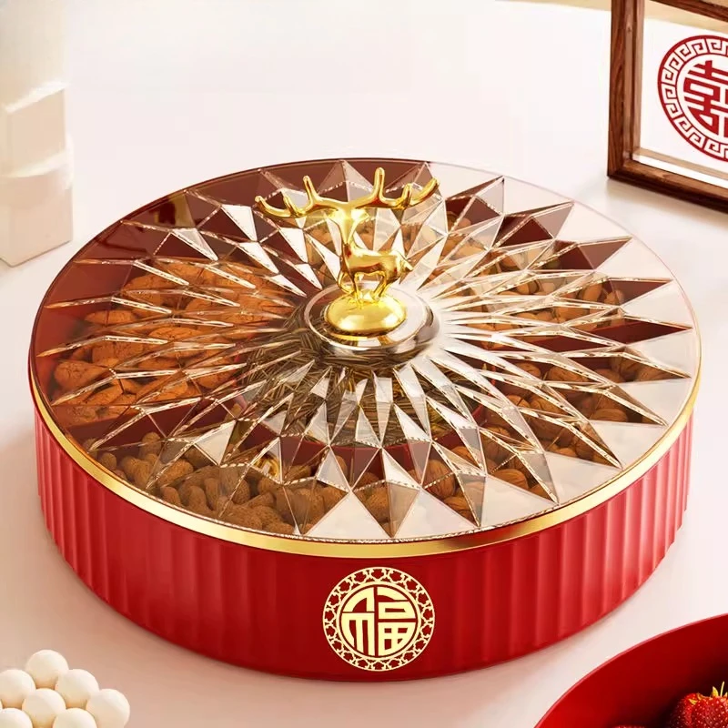 

Household living room coffee table fruit plate candy box snack fruit storage box